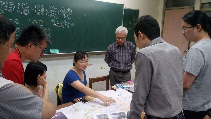 活動照片：萬華社區大學公民週分享街道博物館