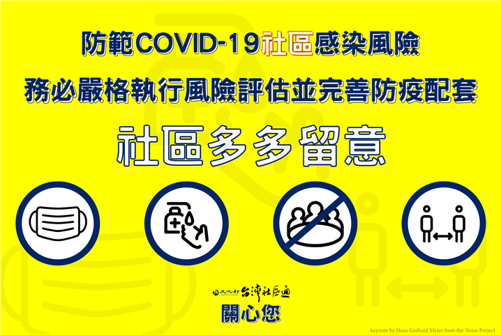 防疫快訊｜防範COVID-19社區感染風險